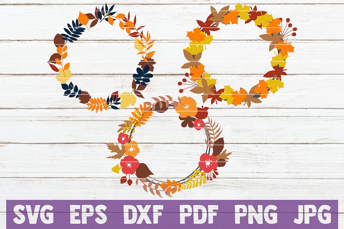 Fall Werath SVG Cut Files example image 1