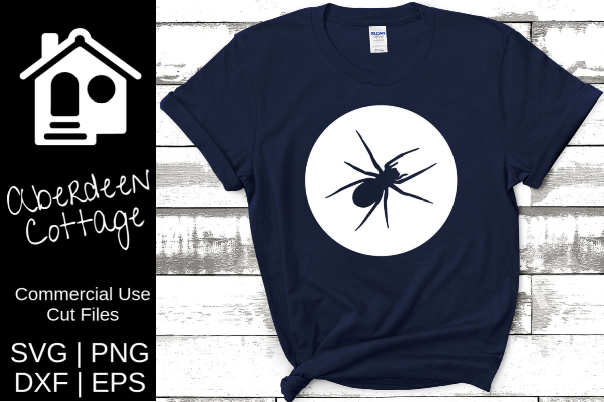 Creepy Spider Cut Out Design example image 1
