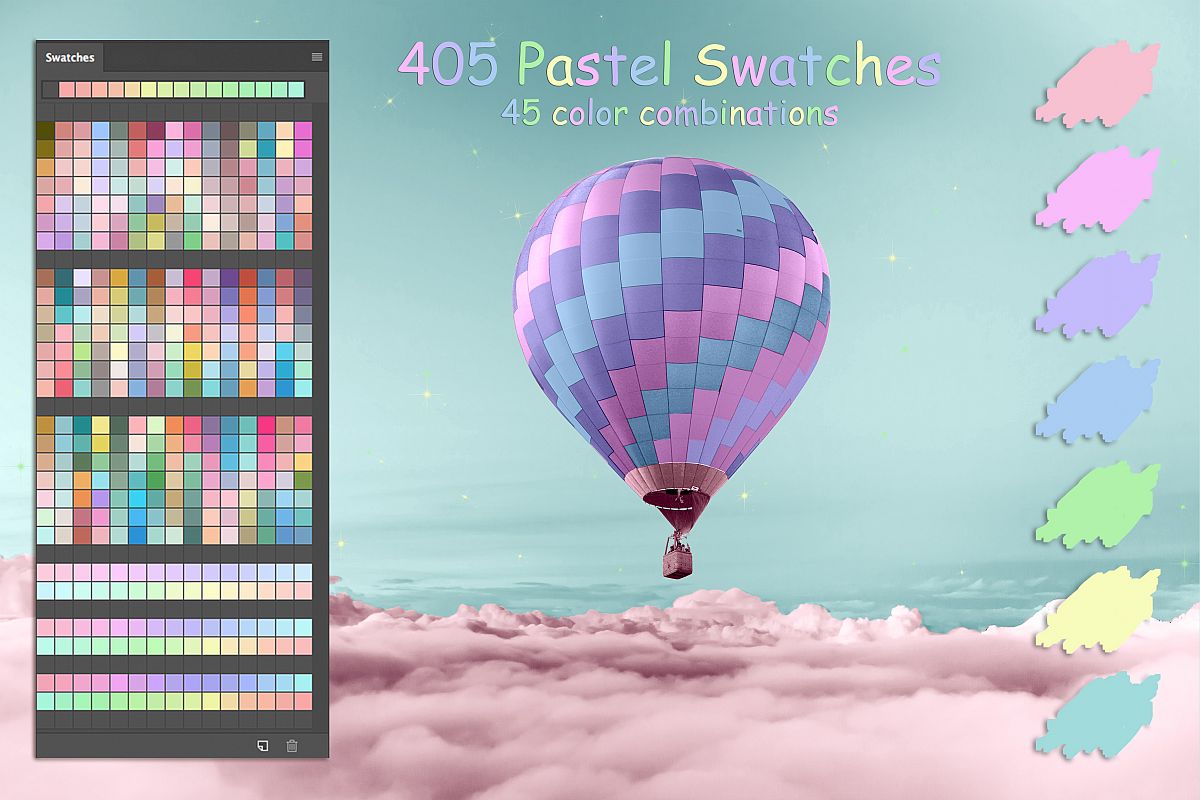 Pastel Colors Ps Swatches example image 1