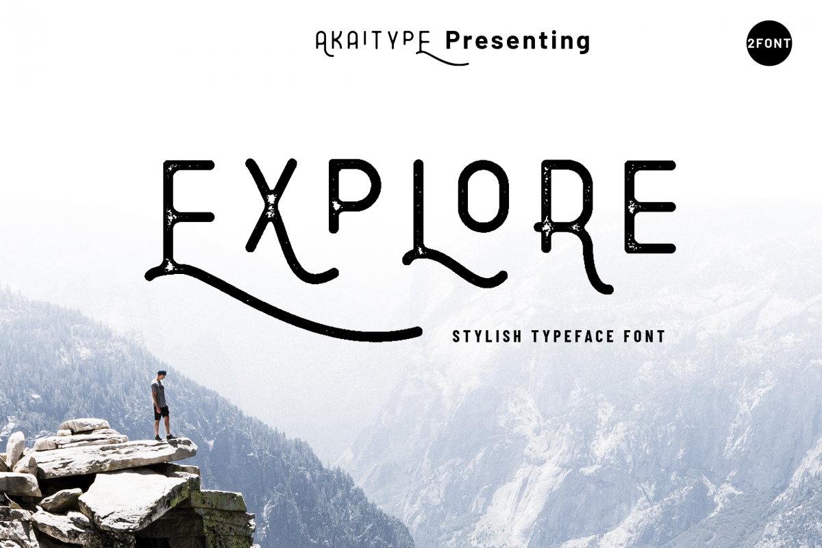 Explore - Stylish Typeface example image 1