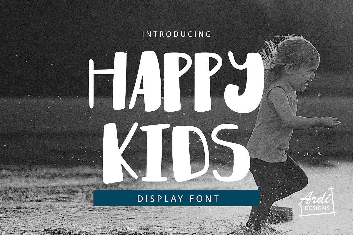 Happy Kids Font example image 1