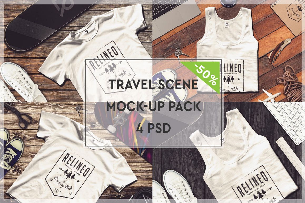 Travel Mock-up Pack #4 example image 1