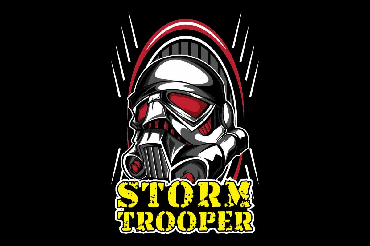 Trooper cloth design template example image 1