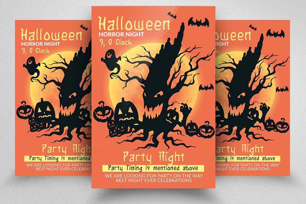 Halloween Horror Night Flyer example image 1