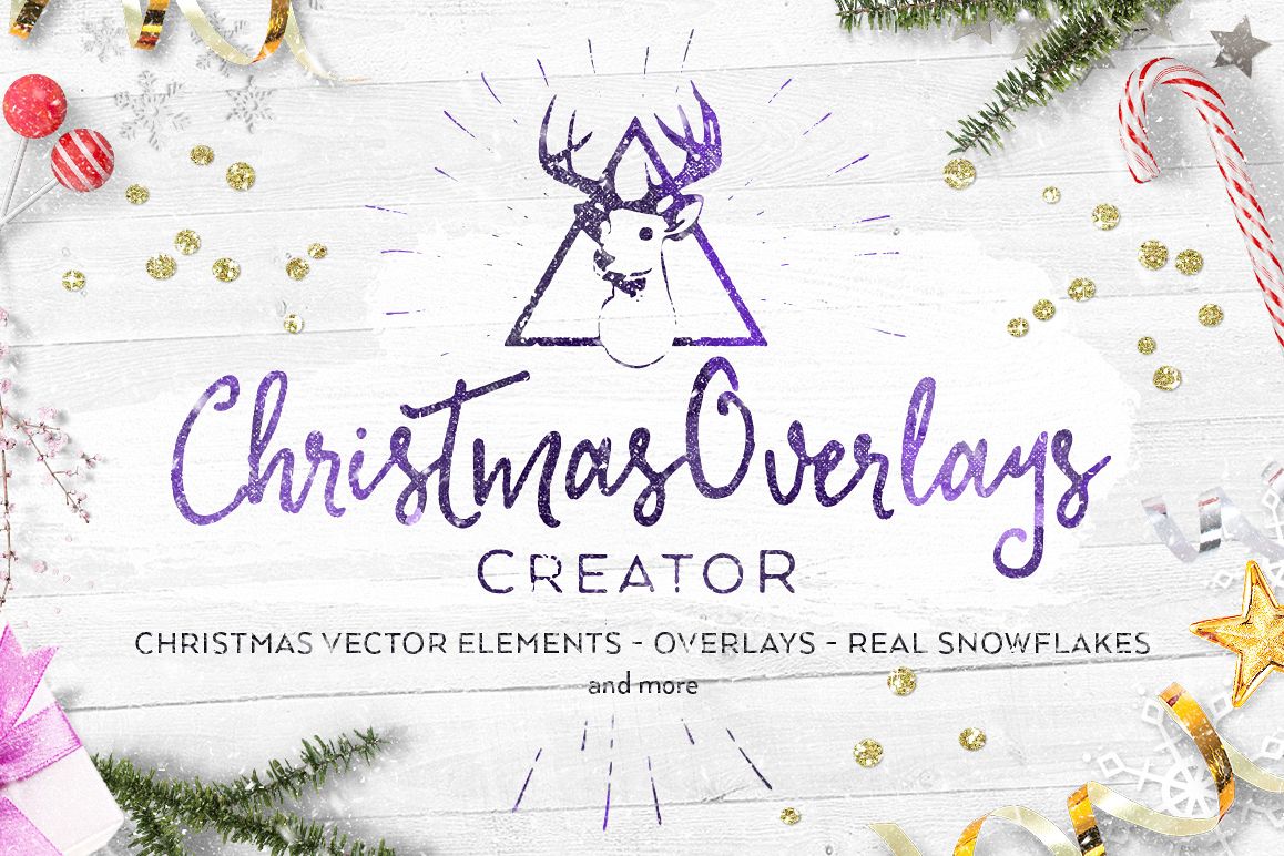 Christmas Overlays Creator example image 1