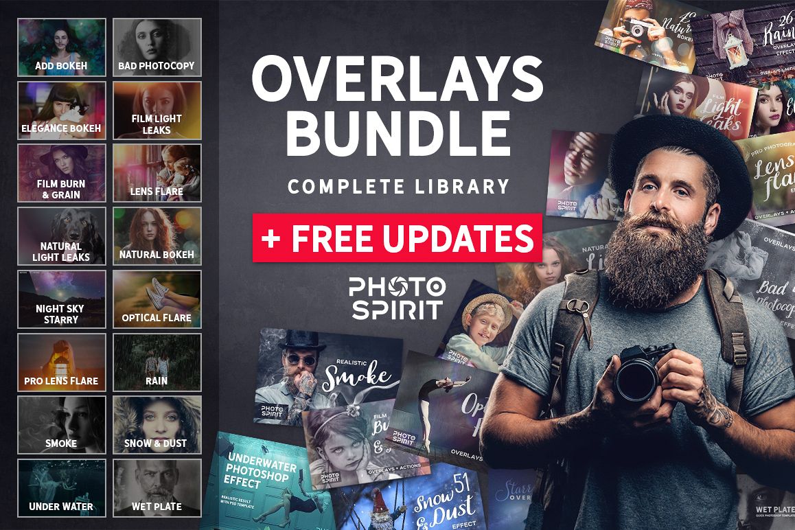OVERLAYS MEGA BUNDLE FREE Updates! example image 1