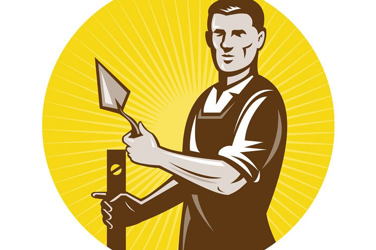bricklayer mason plasterer worker example image 1