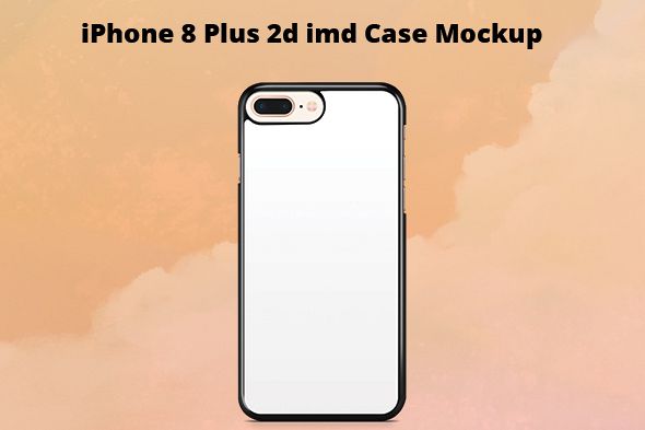 iPhone 8 Plus 2d IMD Case Mockup example image 1