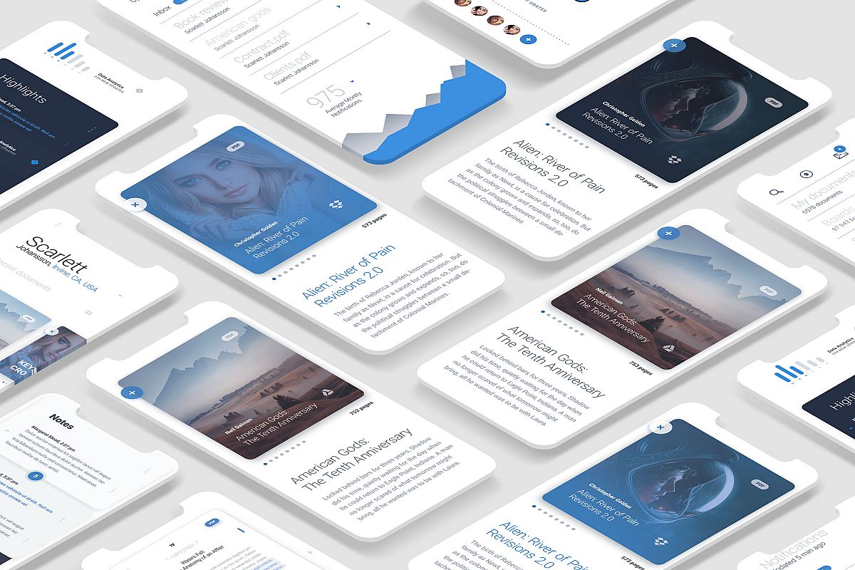 iPhone X Mock Ups example image 1