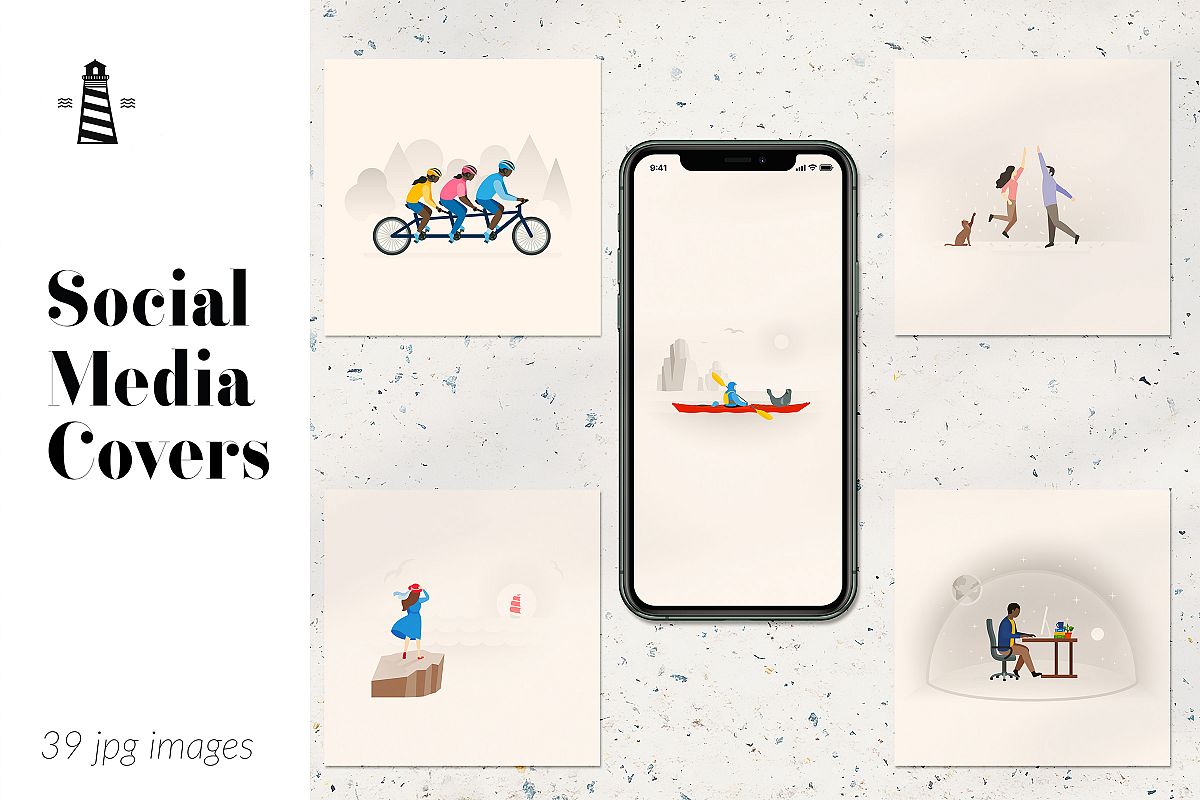 Instagram Post Covers, Instagram Story Templates example image 1