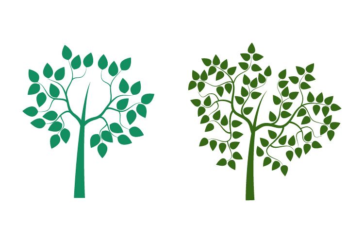 Tree icon example image 1
