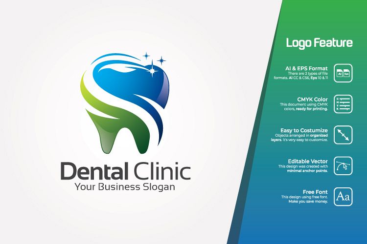 Dental Clinic Logo Template example image 1