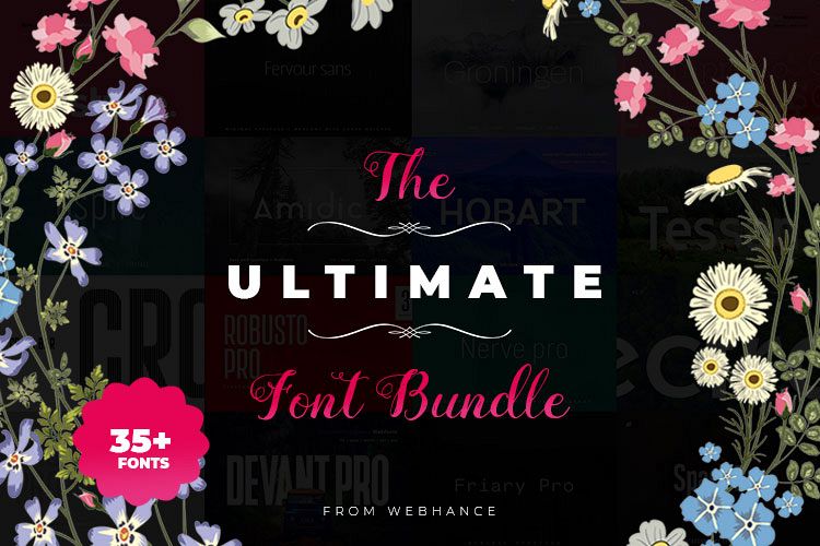 Ultimate Premium Font bundle example image 1