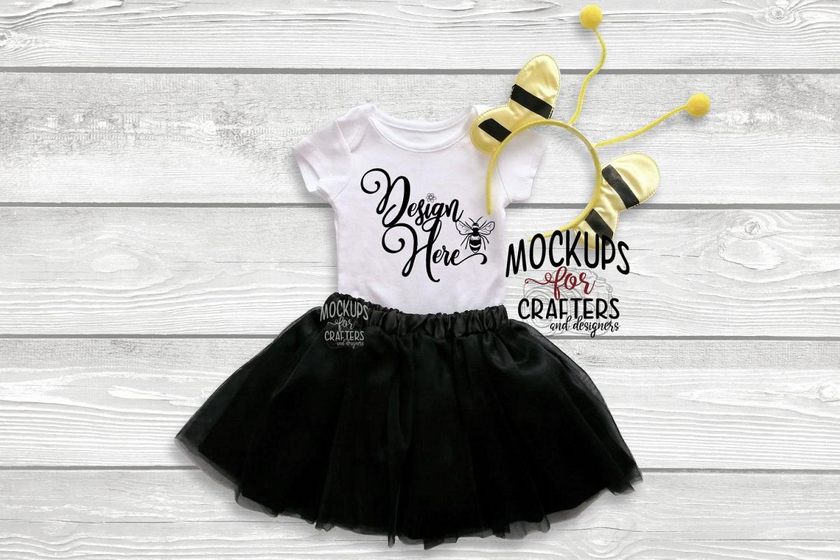 Baby Bodysuit, baby one piece - Bumblebee accessories example image 1