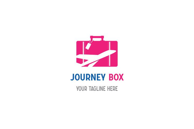 Aeroplane Logo, Box Shape example image 1