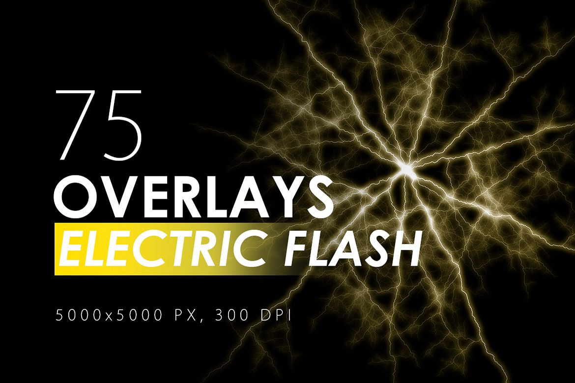 75 Electric Flash Overlays example image 1