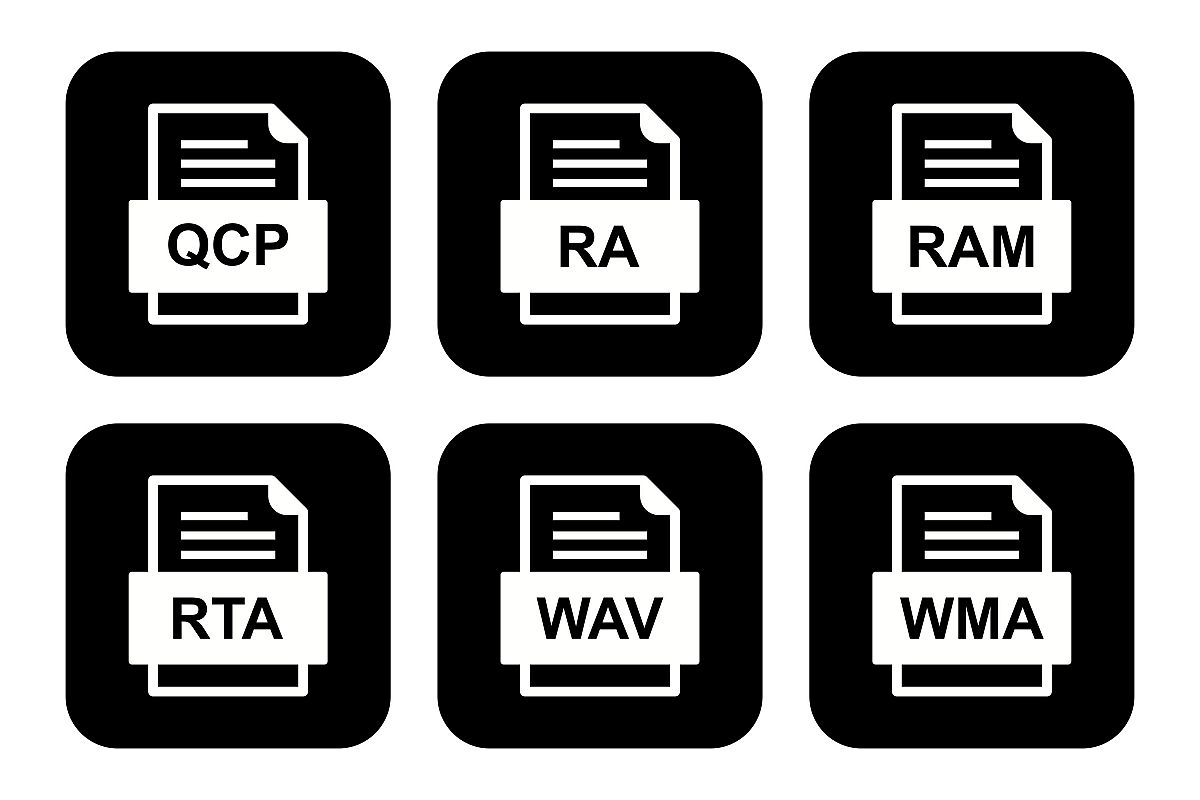 Set Of File Formats Icons example image 1