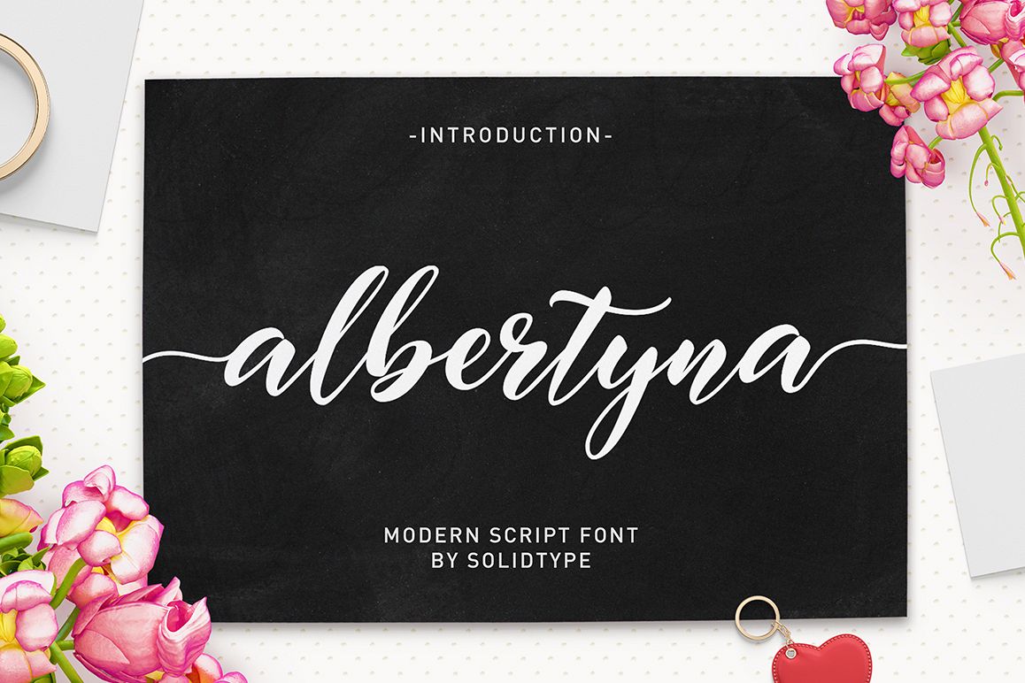 Albertyna Script example image 1