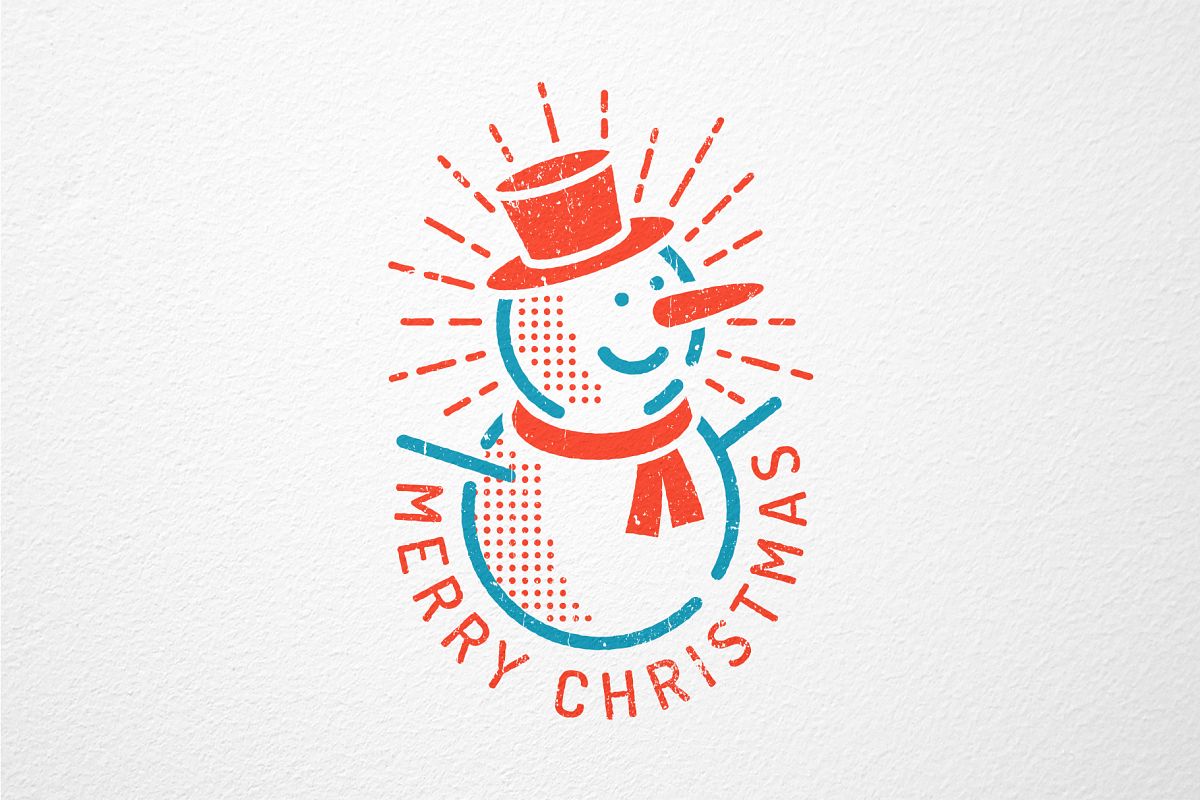 Christmas New Year Icons Set example image 1