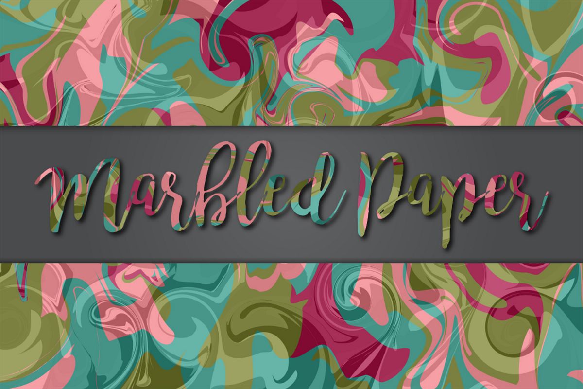 Marbled Paper No2 example image 1