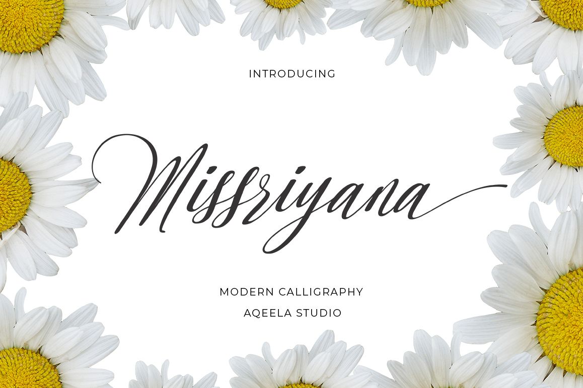 Missriyana Script example image 1