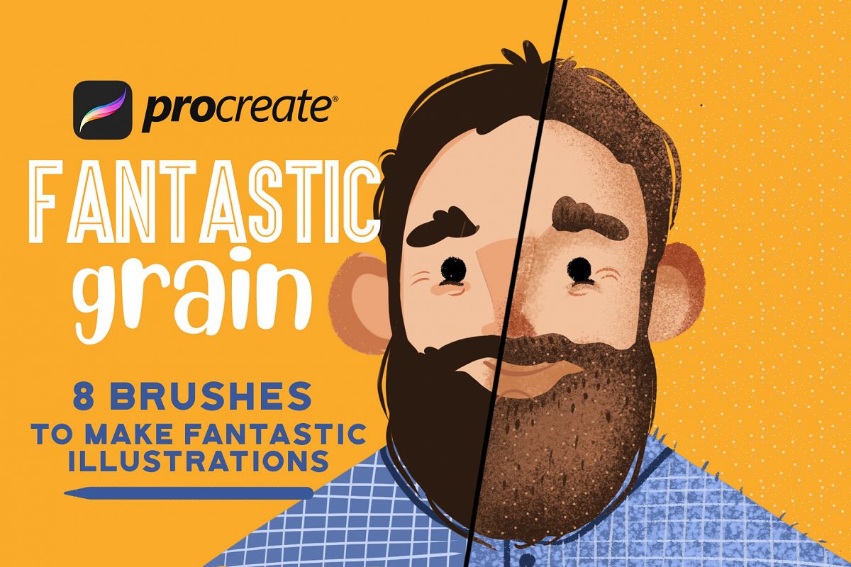 Fantastic grain for Procreate example image 1