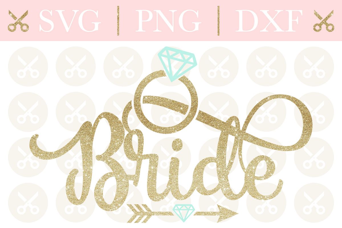 Bride Svg Wedding Svg Engagement Svg Bridesmaid Svg example image 1