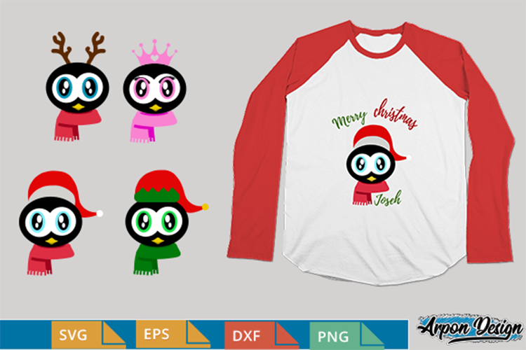 Penguin Svg Penguin Clip art example image 1