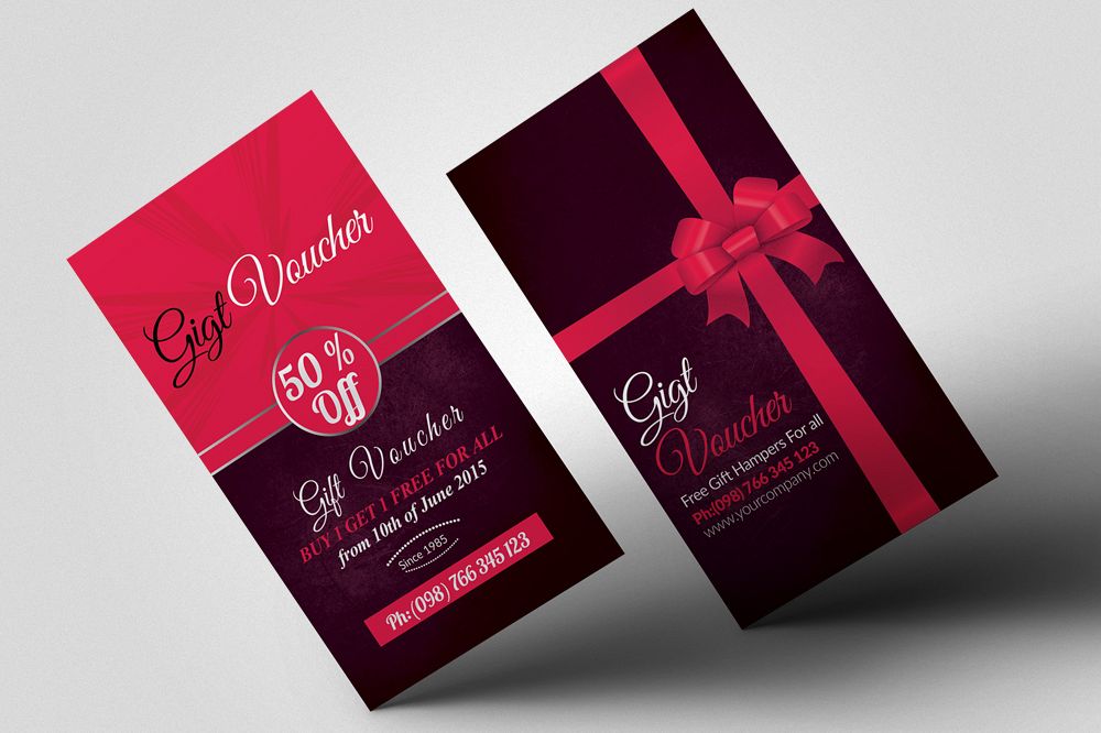 Vertical Business Gift Vouchers example image 1