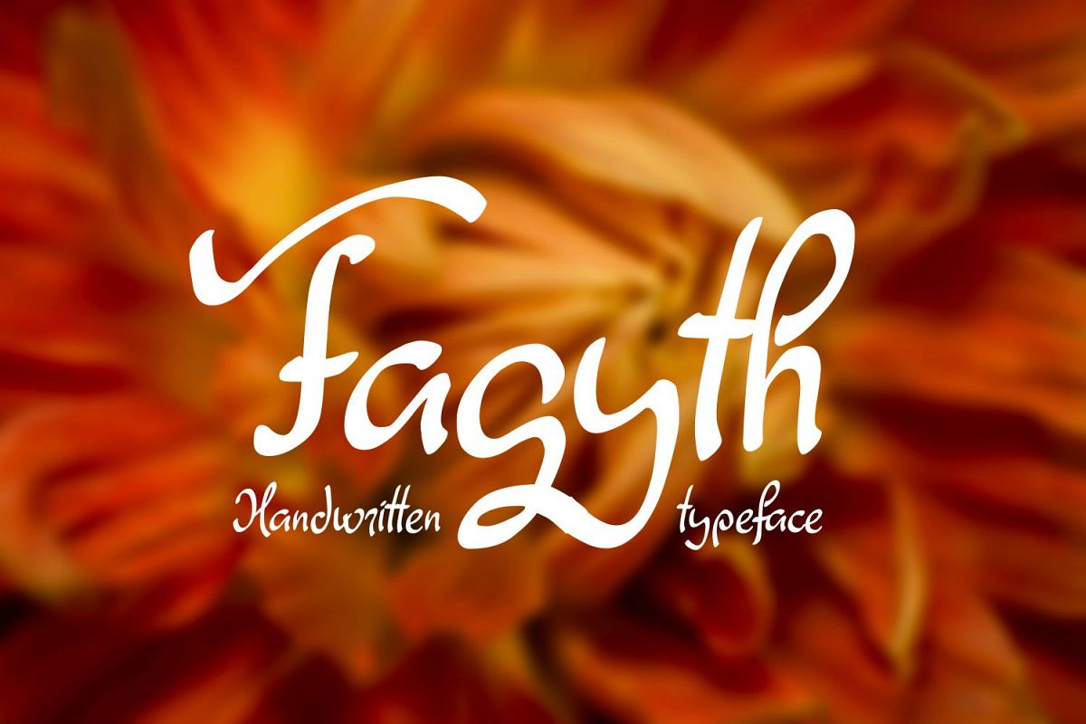 Fagyth Font example image 1