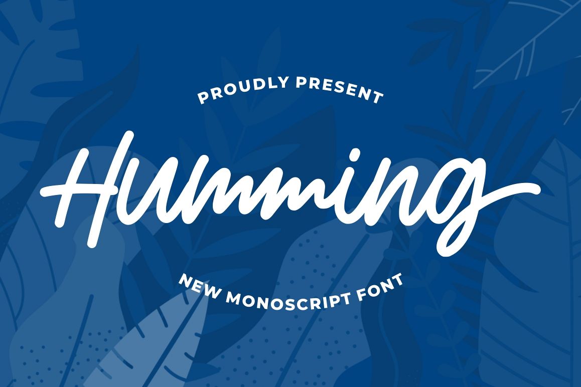 Humming Font example image 1