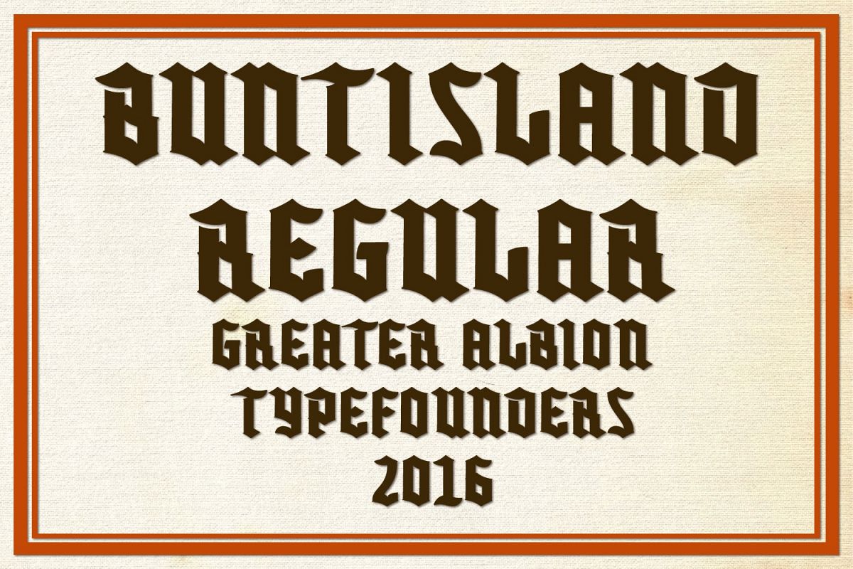Buntisland Regular example image 1