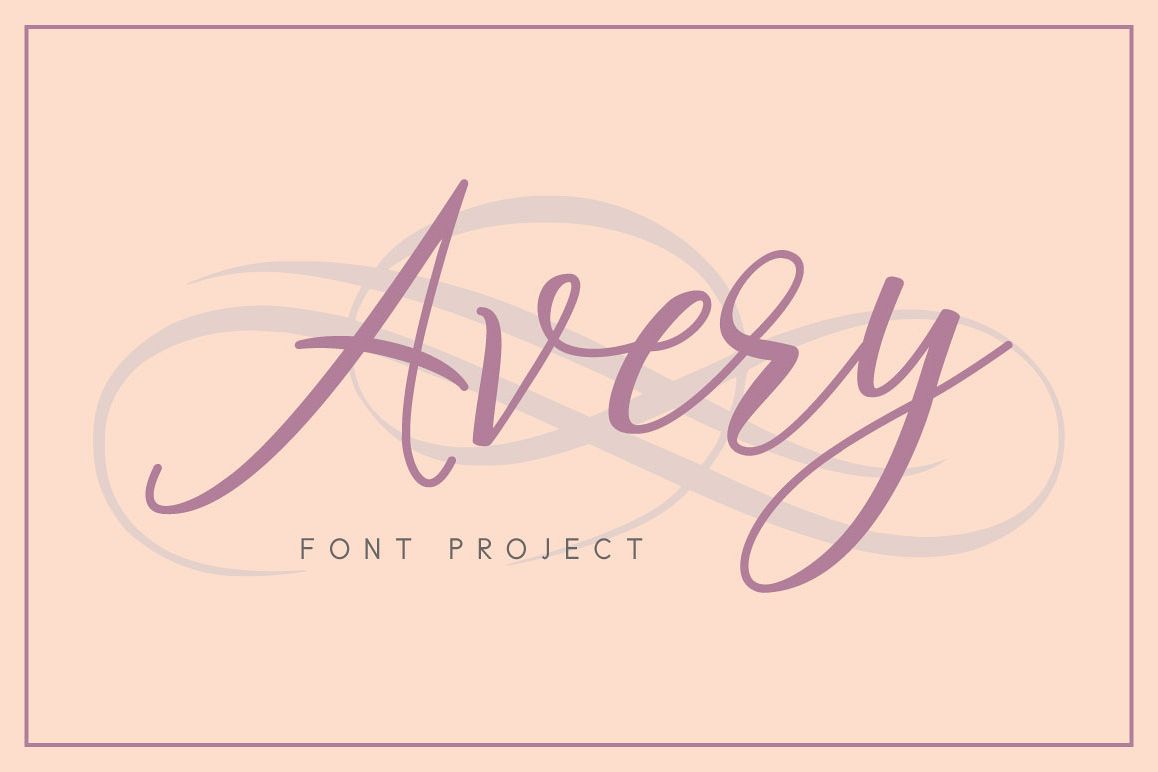 Avery Font example image 1