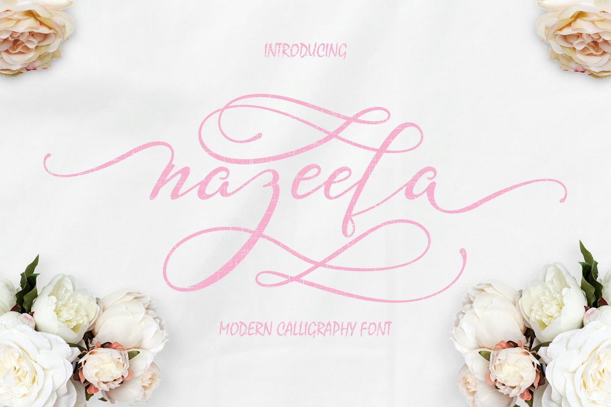 Nazeefa Script Font ( February Sale ) example image 1