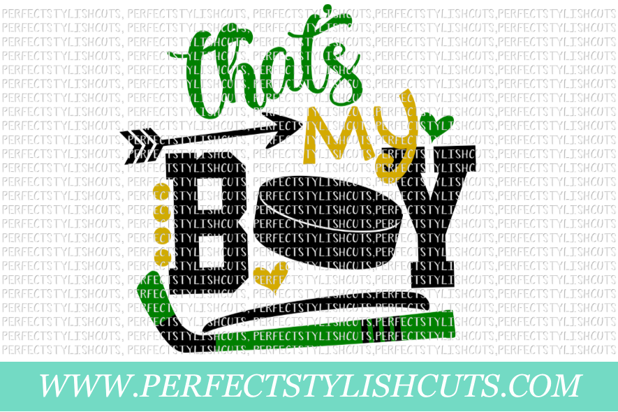 Hockey SVG - That's My Boy SVG, Sports SVG, Hockey Mom SVG example image 1