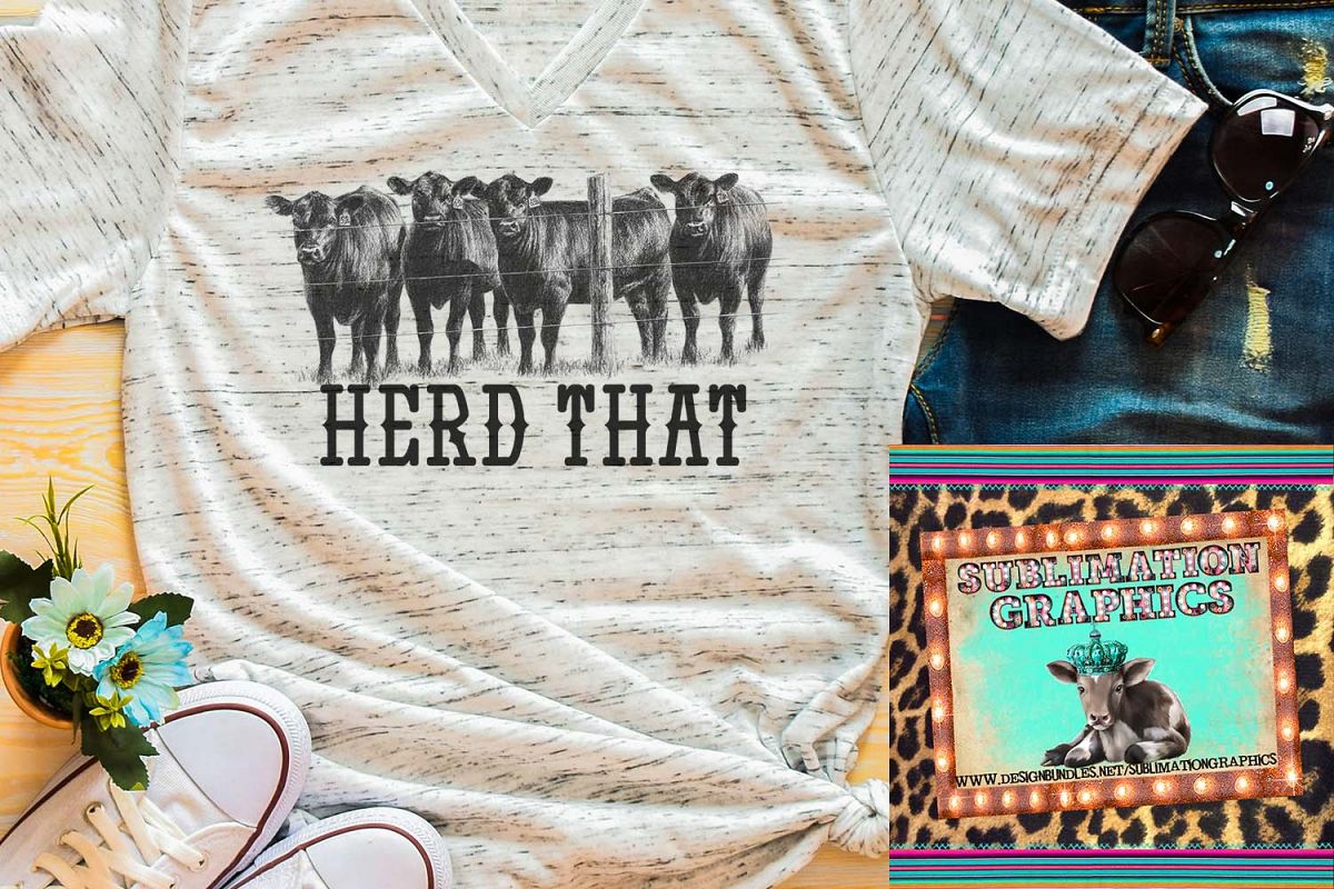 Herd That Sublimation Download example image 1