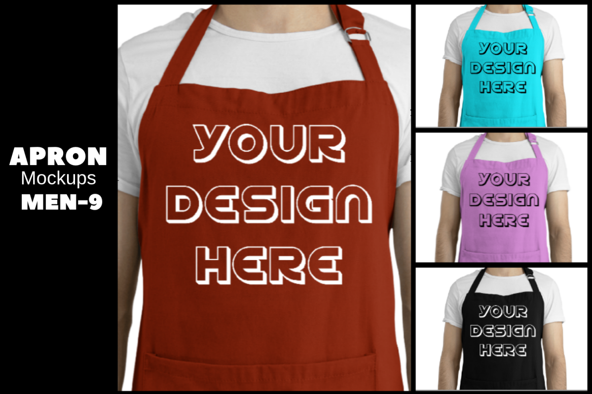 Apron Mockups - 9 | Men example image 1