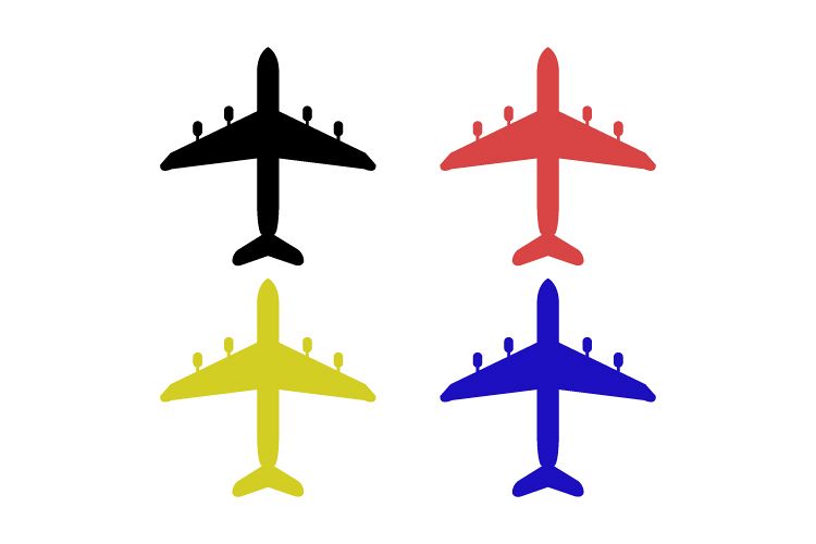 Plane icon example image 1