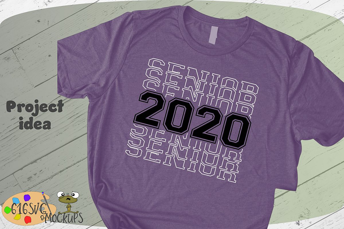 Senior 2020 SVG example image 1