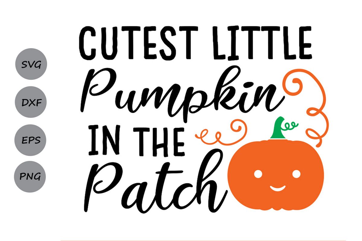 Download Cutest Pumpkin In The Patch SVG, Thanksgiving SVG, Pumpkin.