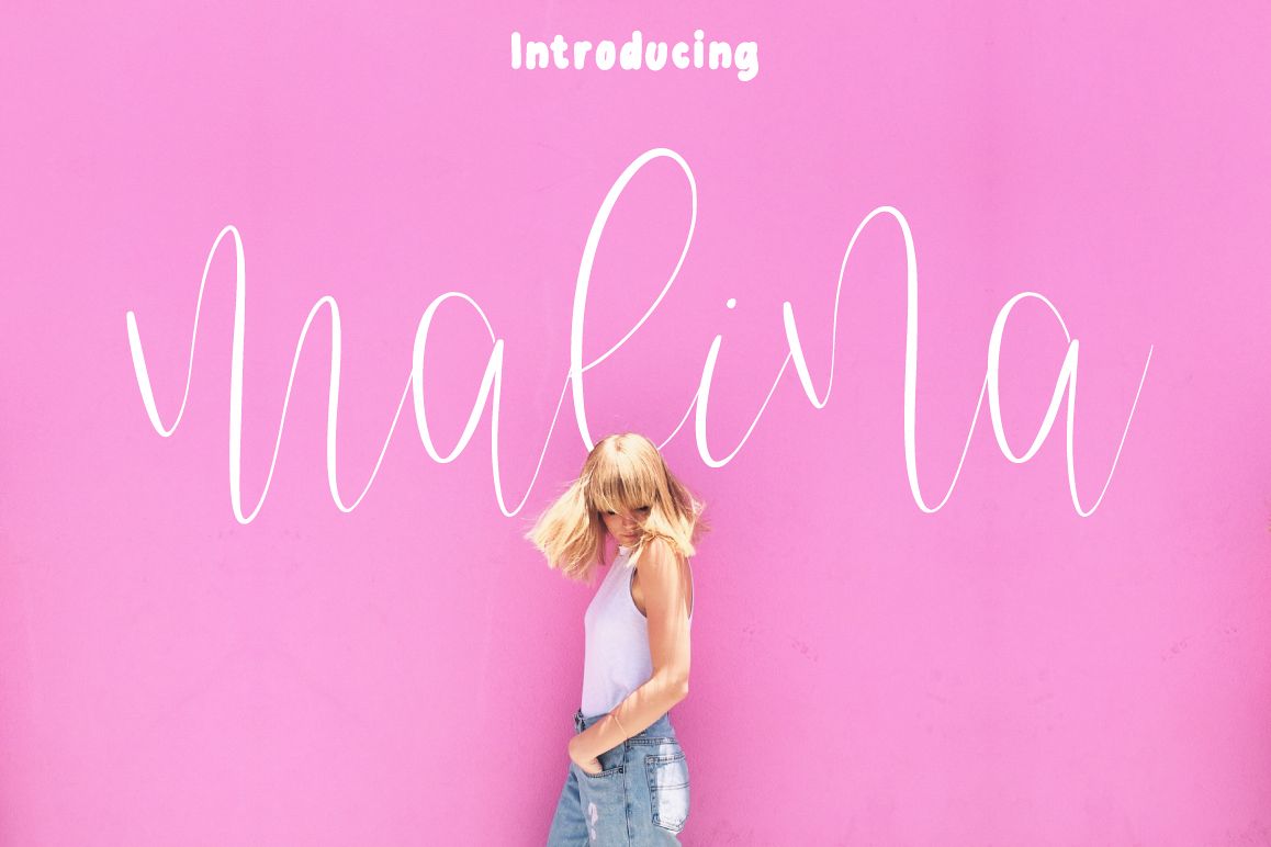 Malina Font Duo example image 1