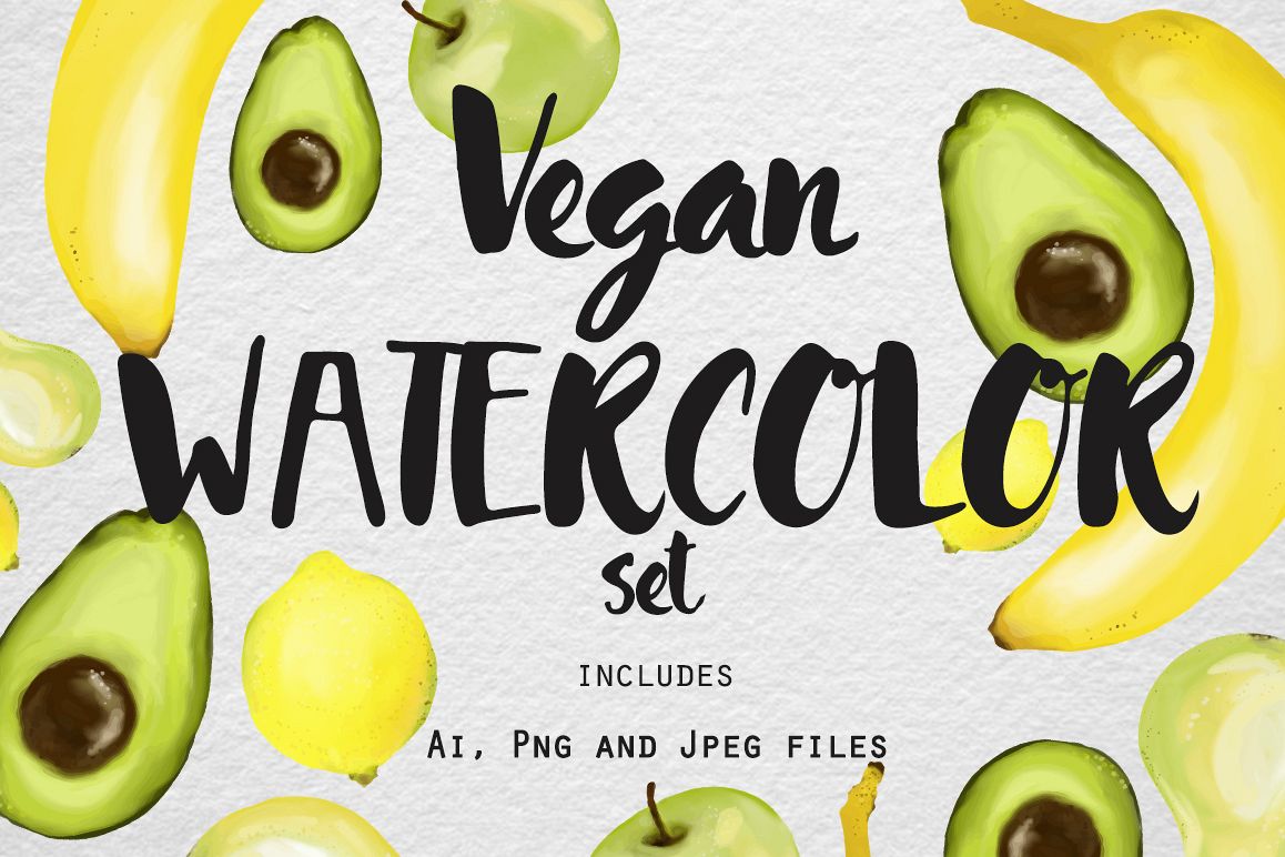 Vegan Watercolor example image 1