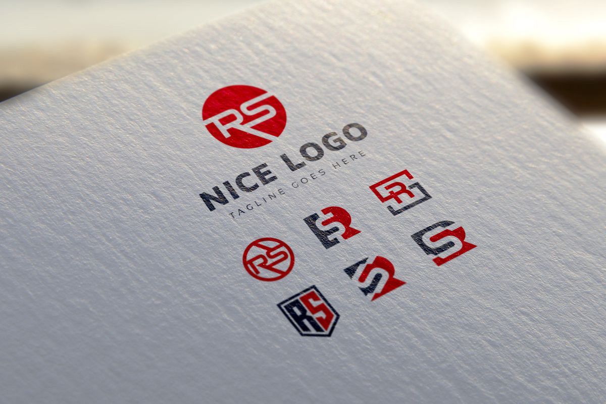 R Letter Set Logo example image 1