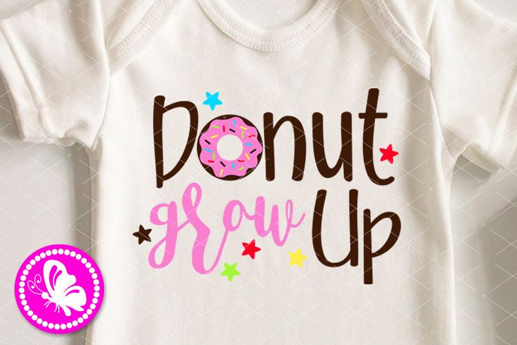 Donut grou up svg First Birthday girl shirt png Party Decor example image 1