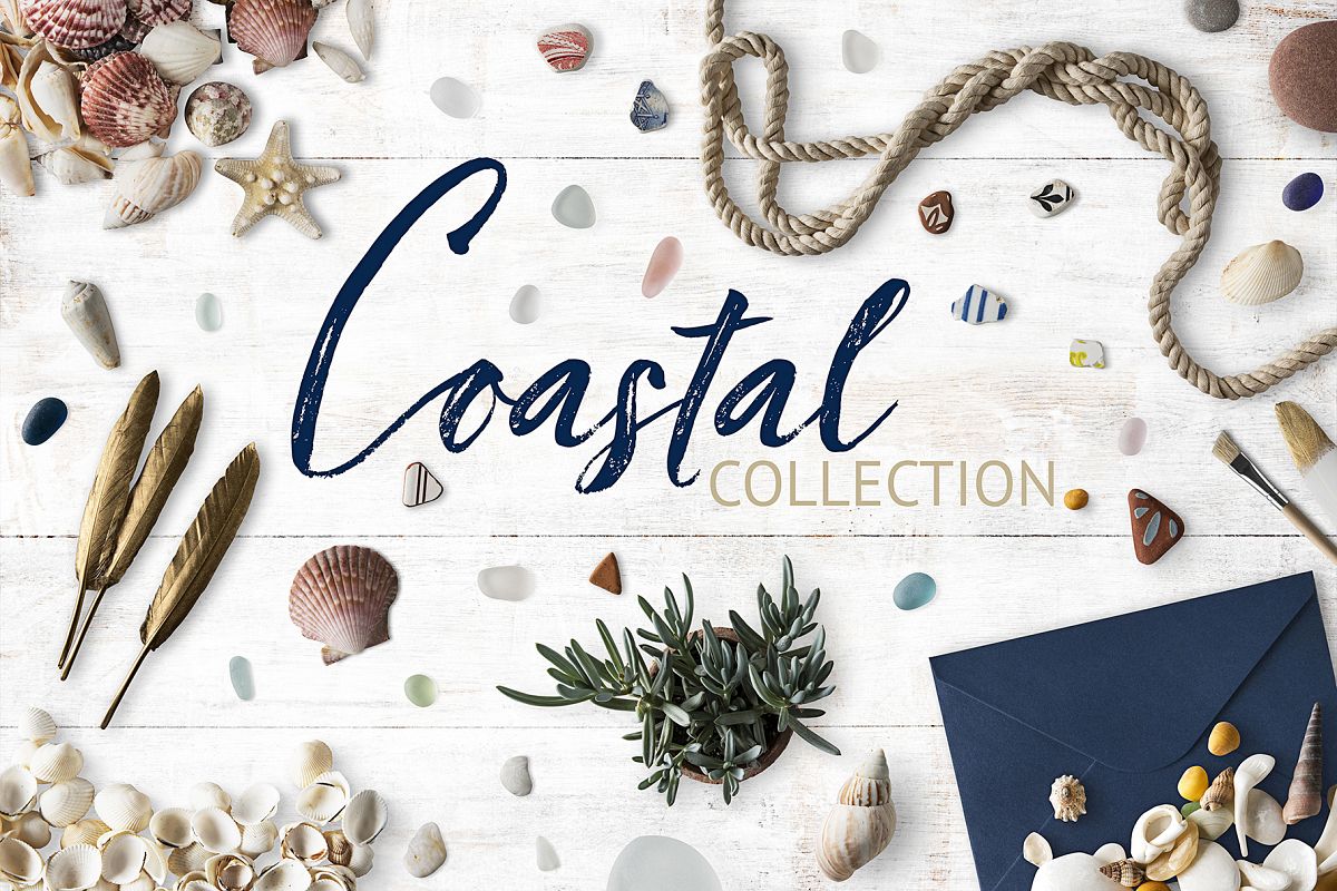 Coastal Dream Nautical Scene Creator - Isolated Elements example image 1