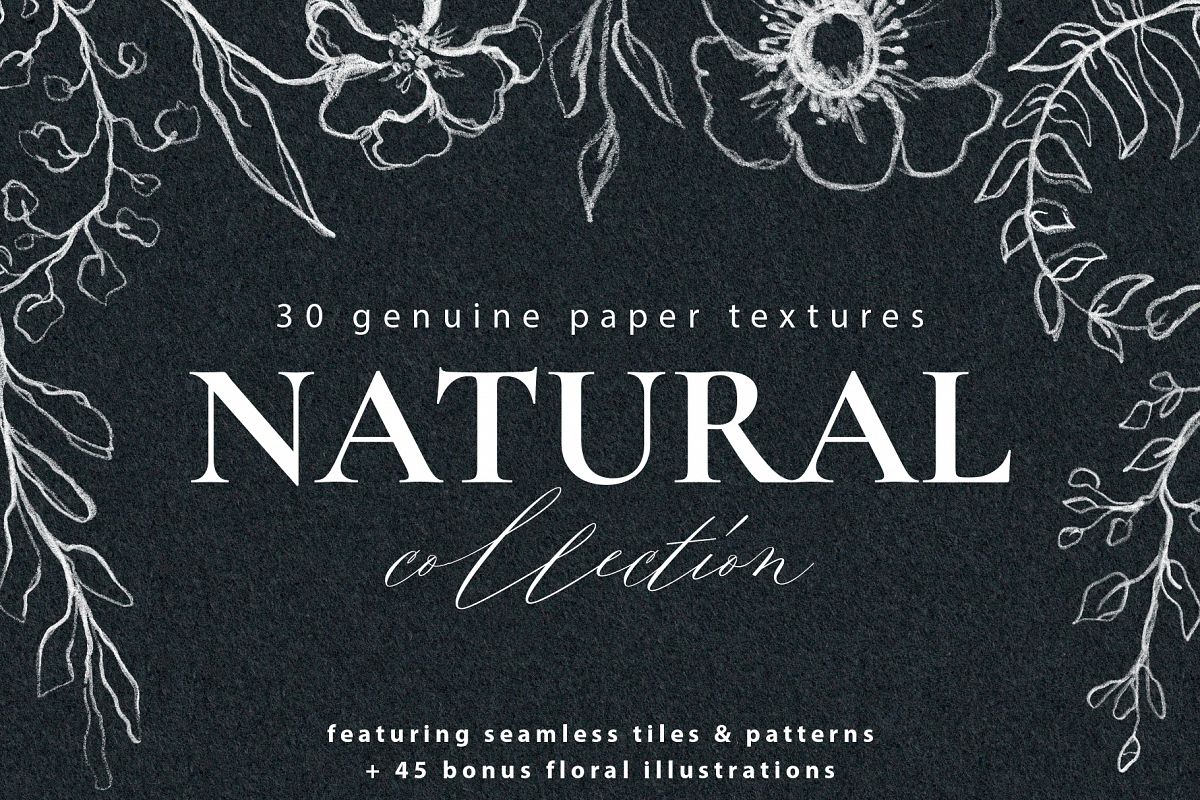 Watercolor Paper Texture Collection example image 1