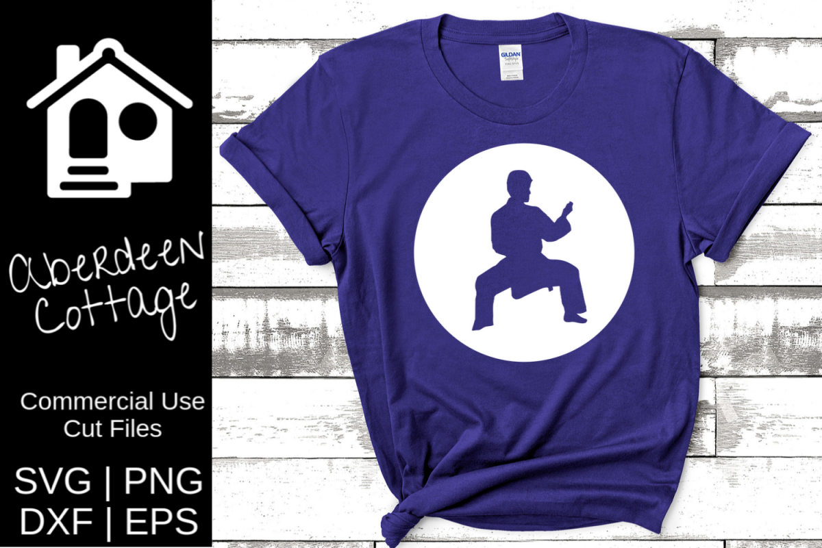 Martial Arts Cut Out Design example image 1