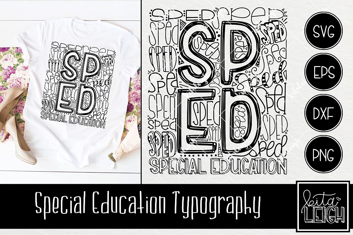 Special Education Typography example image 1