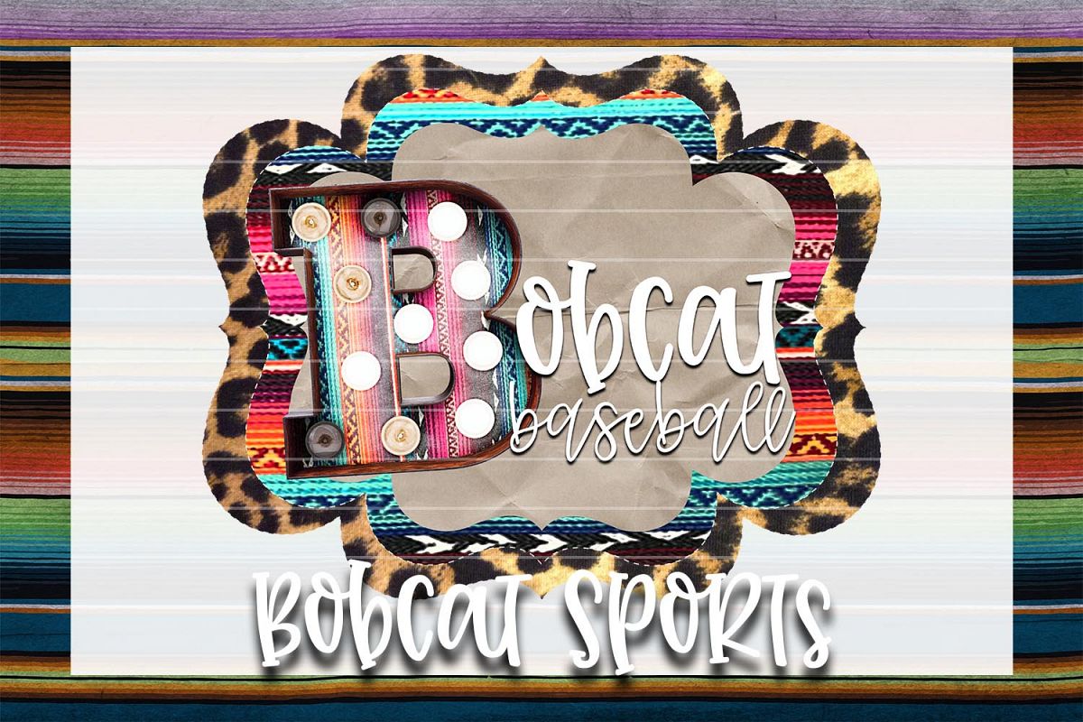 Bobcat Baseball Sublimation PNG example image 1