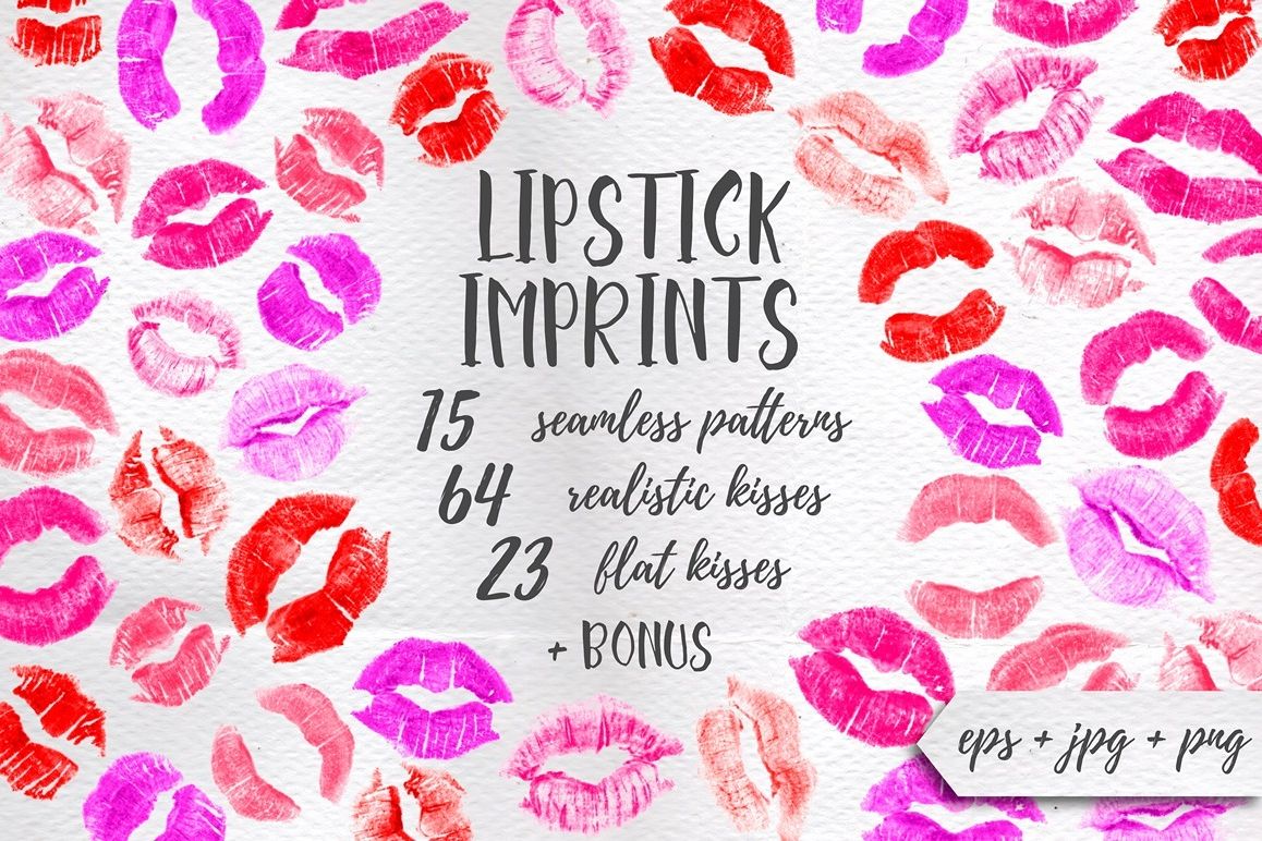 Lipstick Kisses example image 1